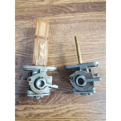 1977-79 Yamaha XS750 Fuel Petcock Set 2F3-24510-00-00 2F3-24500-00-00