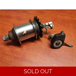 Shimano 333 F-Type 3 Speed Hub and Shifter