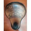 La Rosa Jack Daniel's Solo Leather Bobber Seat - NOS