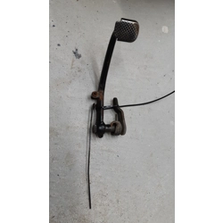 1982-83 Yamaha XJ650L Seca Turbo Brake Pedal with Shaft and Spring 16G-27212-00-00 16G-27211-00-5R