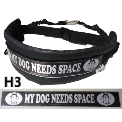 MM DOGGEAR, Dog Walking Belt with Removable Husky Patch Personalised £17-00