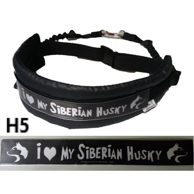 MM DOGGEAR, Dog Walking Belt with Removable Husky Patch Personalised £17-00
