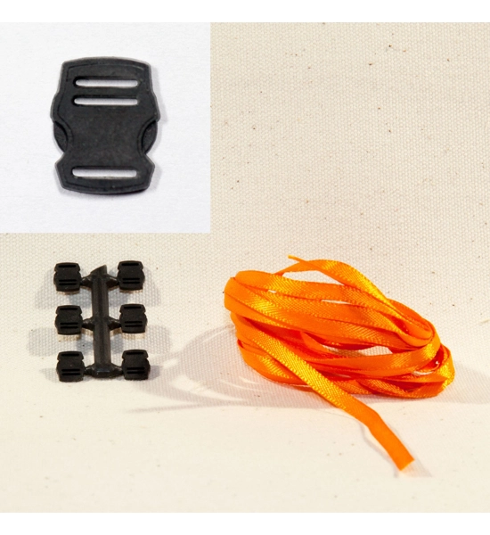 RC Truck Luggage Straps Orange