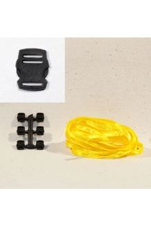RC Truck Luggage Straps Yellow