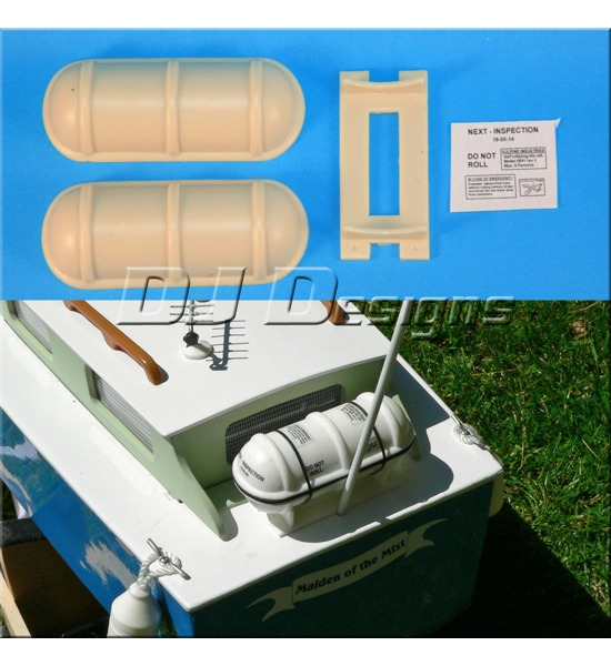 Model Boat Life Raft Type 1