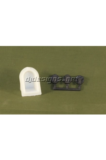 Gelande Land Rover rear fuel filler