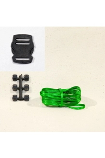 RC Truck Luggage Straps Green
