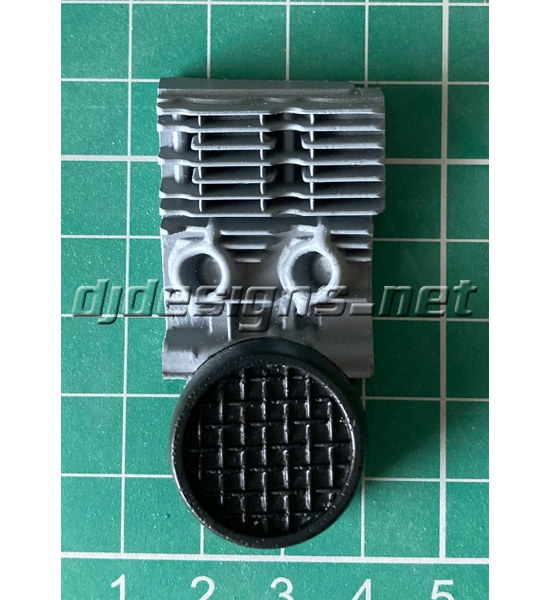 Star Wars Biker Scout Nose Detail Piece