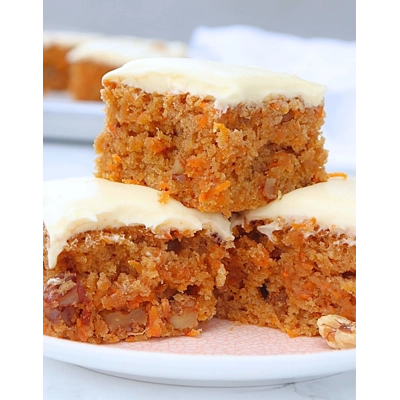 Carrot Cake-Single Layer-1/4 sheet
