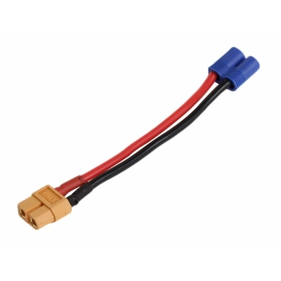 EC3 to XT60 extension adapter (15cm) EC3 to XT60 extension adapter (15cm)