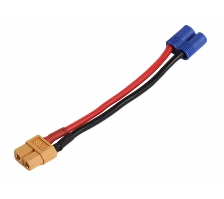 EC3 to XT60 extension adapter (15cm)