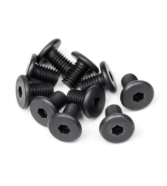 Pan Head Screw M5x8mm (Hex Socket/10Pcs)