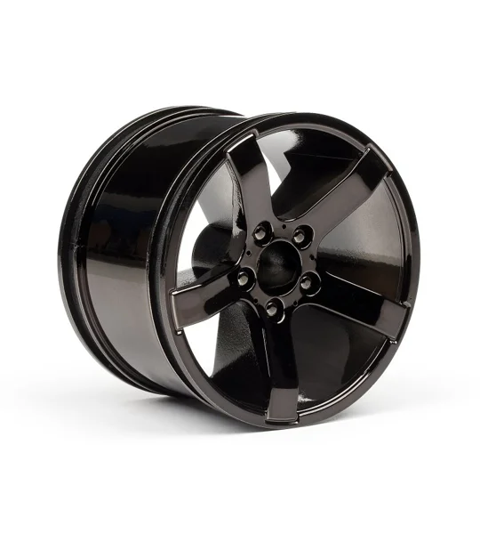 Bullet Spoked Wheels Black Chrome (2)