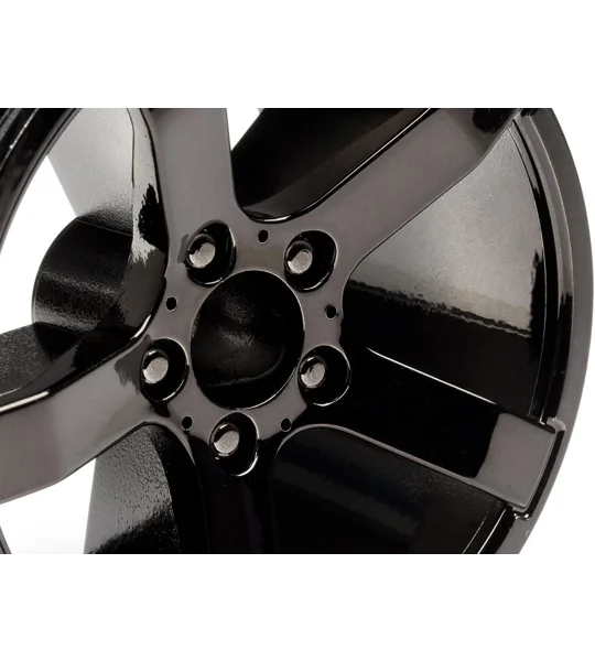 Bullet Spoked Wheels Black Chrome (2)