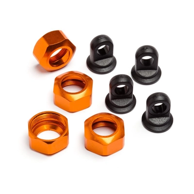 Shock Caps - Trophy Series 4Pcs (Orange)
