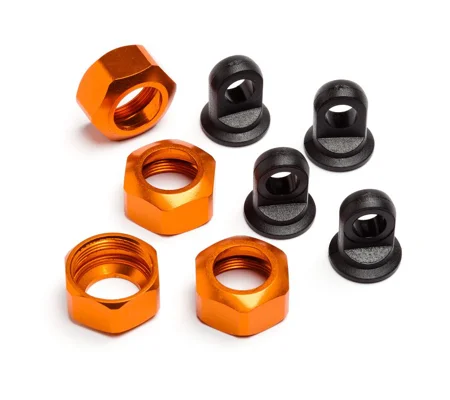 Shock Caps - Trophy Series 4Pcs (Orange)
