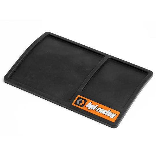 Small Rubber HPI Racing Screw Tray (Black)