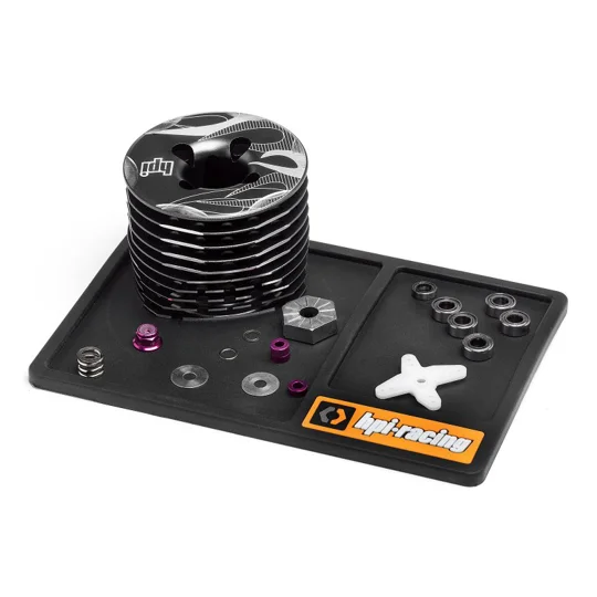 Small Rubber HPI Racing Screw Tray (Black)