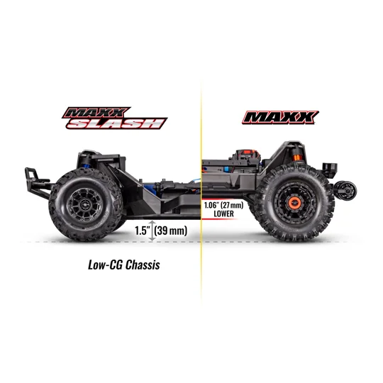 Traxxas Maxx Slash 6S Short Course Truck - Rock & Roll
