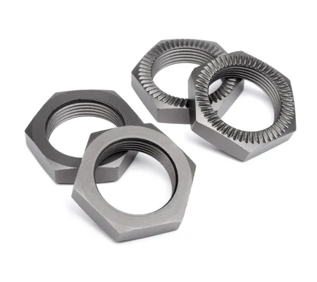 WHEEL NUT 24mm (GUNMETAL/4pcs)
