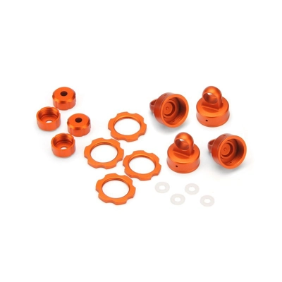 Shock Color Parts Set, Orange Anodized