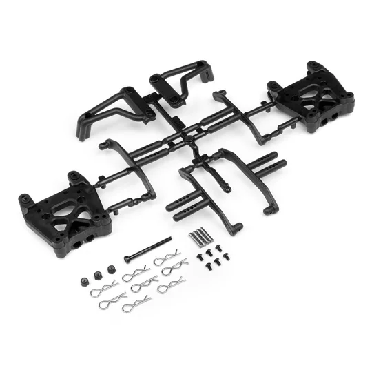 Savage XS Shock Tower/Body Mount/Roll Bar Set