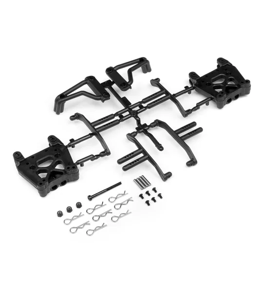 Savage XS Shock Tower/Body Mount/Roll Bar Set
