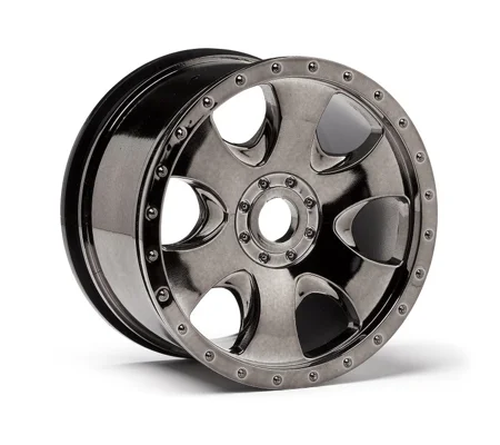 Warlock Wheel - Black/Chrome (2)