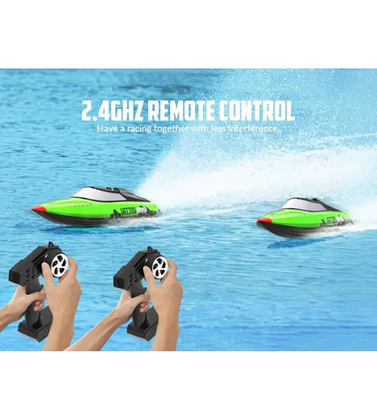 Volantex RC Vector SR65B Brushless RC Boat RTR - Green