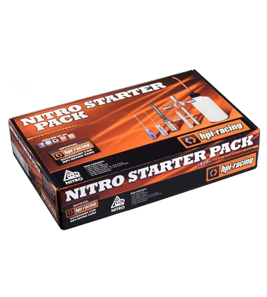 HPI NITRO STARTER PACK (EU-USA-UK-ASIA/AUS)