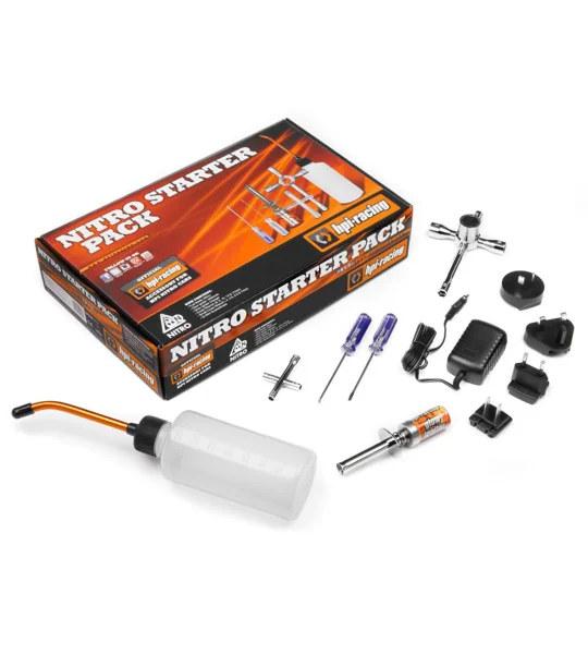 HPI NITRO STARTER PACK (EU-USA-UK-ASIA/AUS)