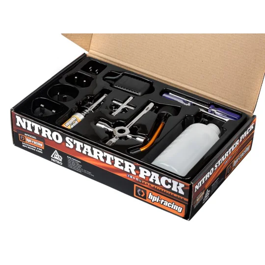 HPI NITRO STARTER PACK (EU-USA-UK-ASIA/AUS)