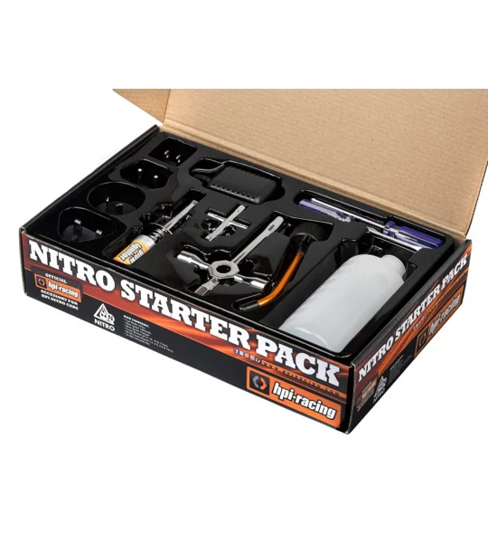 HPI NITRO STARTER PACK (EU-USA-UK-ASIA/AUS)