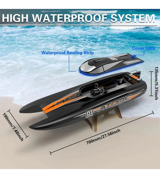 Volantex RC Atomic Brushless High Speed Racing RC Catamaran