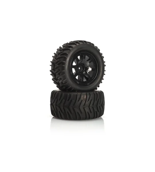 S10 Blast MT - VTEC 1/10 Preglued Tire (2pcs), black rim
