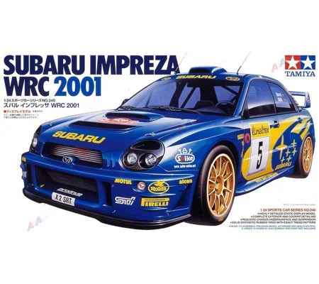 Subaru Impreza WRC 2001 - 1:24 Plastic model