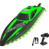 Volantex RC Vector Lumen boat - Brushed/Green RTR