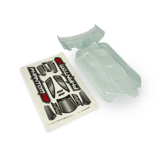 Phantom XB Body & Wing - Clear w/Decal