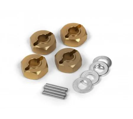 Aluminum 12mm Wheel Hex Hub Set (4pcs)