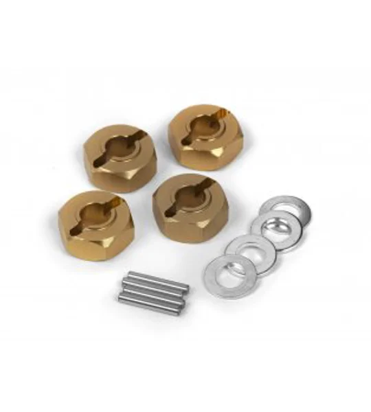 Aluminum 12mm Wheel Hex Hub Set (4pcs)