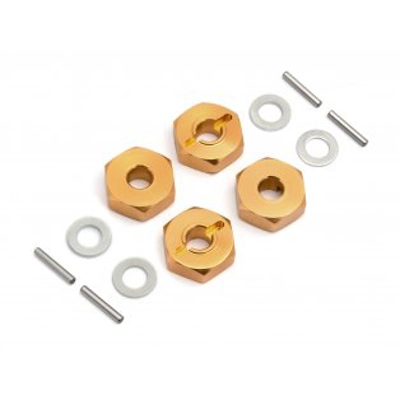 14mm Wheel Hex Hub Set (4pcs)