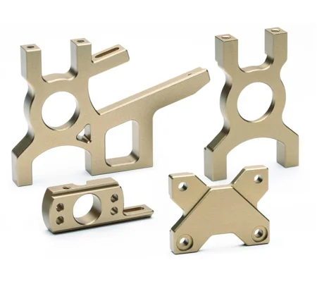 Machined Aluminum Motor & Diff Mount Set