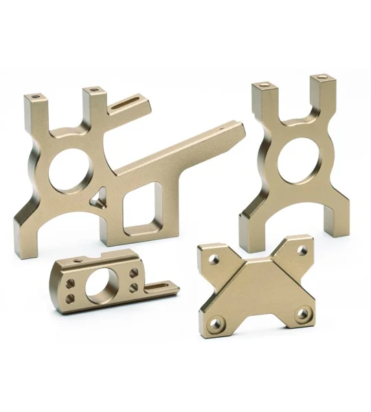 Machined Aluminum Motor & Diff Mount Set