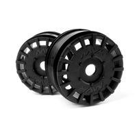 QuantumRX Rally Car Wheel (Black/2pcs)