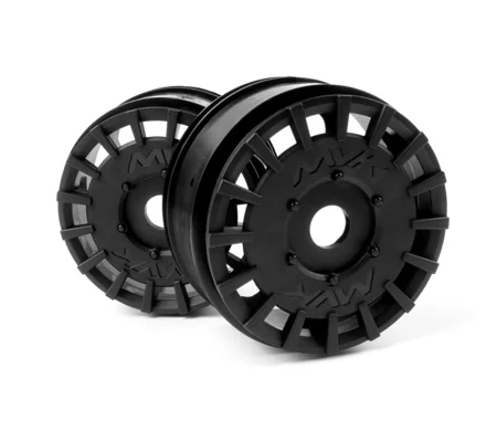 QuantumRX Rally Car Wheel (Black/2pcs)
