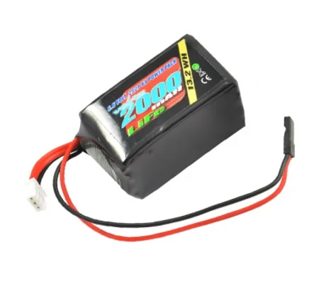 VOLTZ 2000mah 2S 6.6V RX LiFe HUMP BATTERY PACK