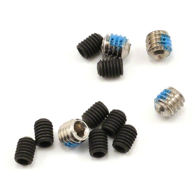 Set (grub) screws 3x4mm (8)/ 4x4mm (stainless) (4)