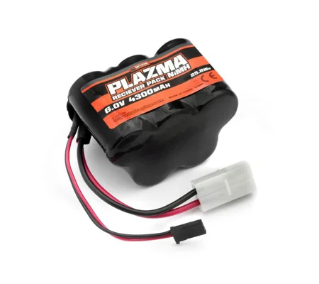 Plazma 6.0V 4300mAh NiMH Baja Receiver Battery