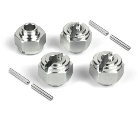 Machined Hex Wheel Hub 12mm (4pcs)