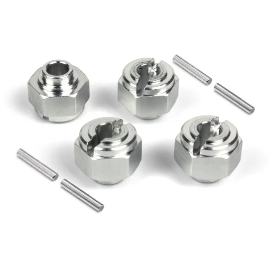 Machined Hex Wheel Hub 12mm (4pcs)